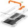 Folie Samsung Galaxy S23 Ultra Spigen GLAS.tR Platinum UV Light Transparent 2