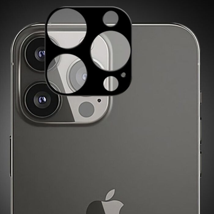 Folie camera iPhone 13 Pro 13 Pro Max Atlantic Full Camera Glass Negru 2