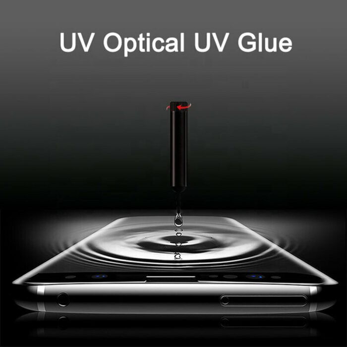 Folie sticla Samsung Galaxy S22 Plus 3D UV cu adeziv LITO Transparent 3