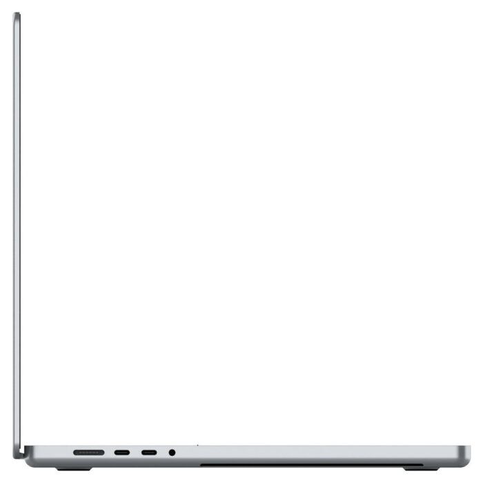 Folie sticla laptop Macbook Pro 16 2021 2022 Spigen Glass FC Negru 4