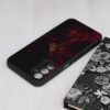 Husa Samsung Galaxy A14 5G cu sticla securizata Atlantic Glaze Red Nebula 2