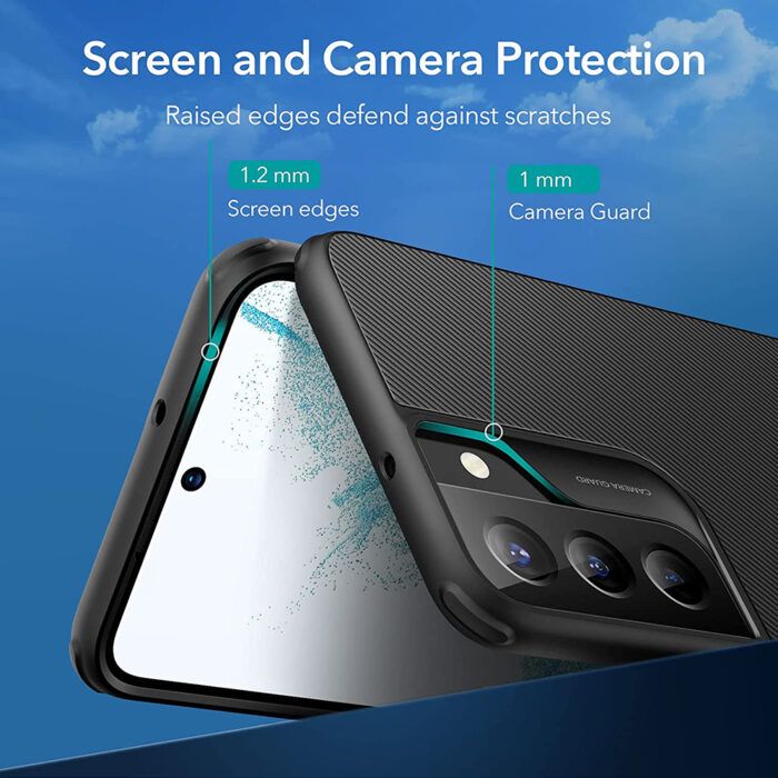 Husa Samsung Galaxy S22 5G ESR Air Shield Boost Translucent Black 4