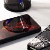 Husa Samsung Galaxy S23 Plus cu sticla securizata Techsuit Glaze Red Nebula 3