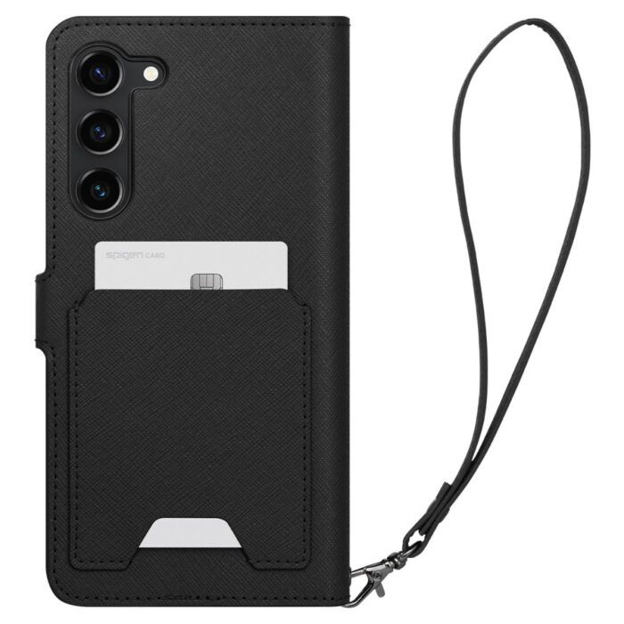 Husa Samsung Galaxy S23 Spigen Wallet S Plus Negru 4