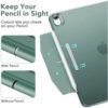 Husa flip iPad Air 4 iPad Air 5 ESRA Ascend Trifold Forest Green 2