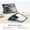 Husa flip iPad Air 4 iPad Air 5 ESRA Ascend Trifold Forest Green 4