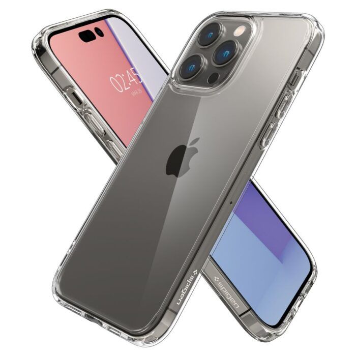 Husa iPhone 14 Pro Max Spigen Ultra Hybrid Clear 3