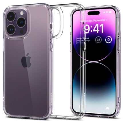 Husa iPhone 14 Pro Max Spigen Ultra Hybrid - Clear