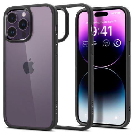 Husa iPhone 14 Pro Spigen Ultra Hybrid - Matte Black