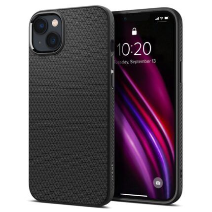 Husa iPhone 14 Spigen Liquid Air - Matte Black