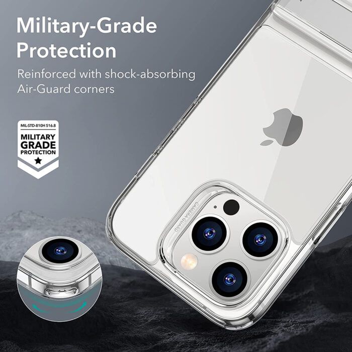 HusaA iPhone 14 Pro Max ESRA Air Shield Boost Transparent 4