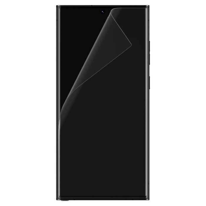 Pachet 2x Folie Samsung Galaxy S23 Ultra Spigen Neo Flex Transparent 2