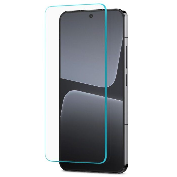Pachet 2x Folie Xiaomi 13 Spigen Glas.tR Slim Transparent 3
