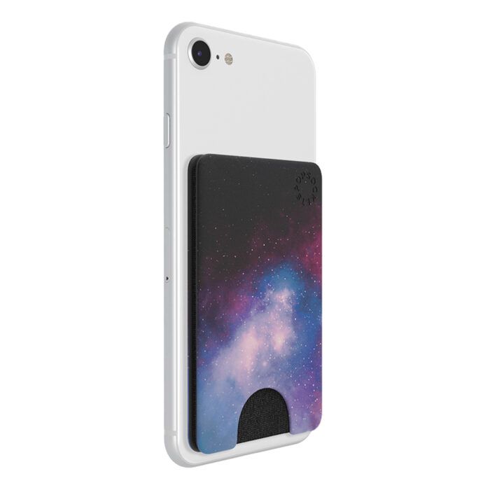 Portofel telefon PopSockets PopWallet Blue Galaxy 3