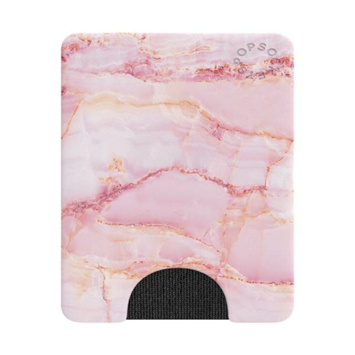 Portofel telefonPopSockets PopWallet - Pink Marble