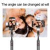Selfie stick tip trepied telecomanda Bluetooth Lumina Atlantic L12D Negru 4