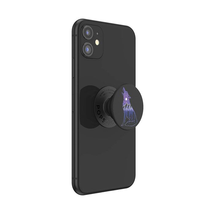 Suport universal pentru telefon si tableta PopSockets PopGrip Howl you doin 1