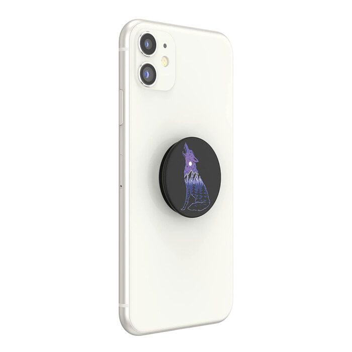 Suport universal pentru telefon si tableta PopSockets PopGrip Howl you doin 2