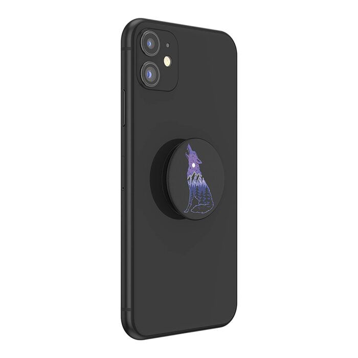 Suport universal pentru telefon si tableta PopSockets PopGrip Howl you doin 4