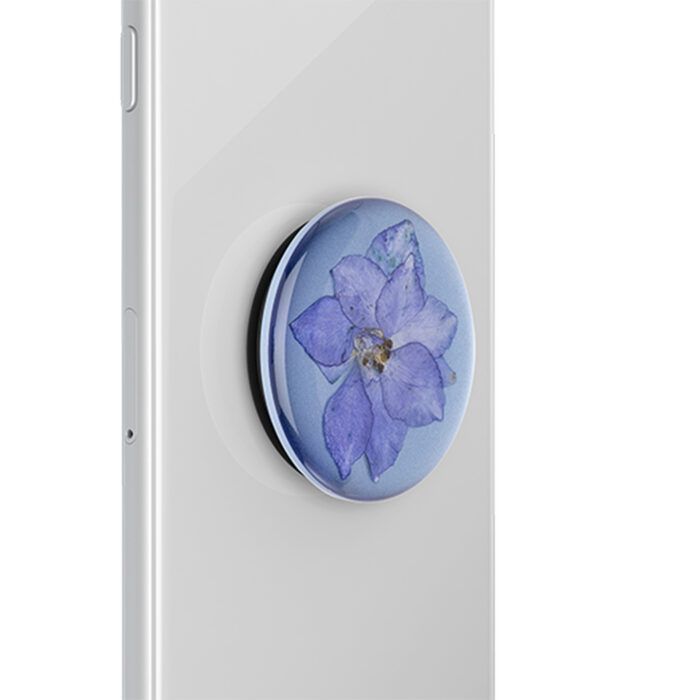 Suport universal pentru telefon si tableta PopSockets PopGrip Larkspur Purple 3