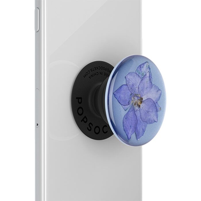 Suport universal pentru telefon si tableta PopSockets PopGrip Larkspur Purple 4