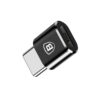 Adaptor OTG Micro USB la Type C 2.4A Baseus CAMOTG 01 Black 2