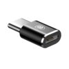 Adaptor OTG Micro USB la Type C 2.4A Baseus CAMOTG 01 Black 3
