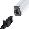 Adaptor USB C to RJ45 LAN Port 1000Mbps Baseus Lite Series WKQX000302 White 2
