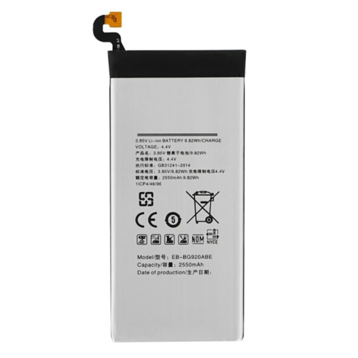Baterie pentru Samsung Galaxy S6 SM G920F 2550mAh OEM EB BG920ABE 10744 Grey