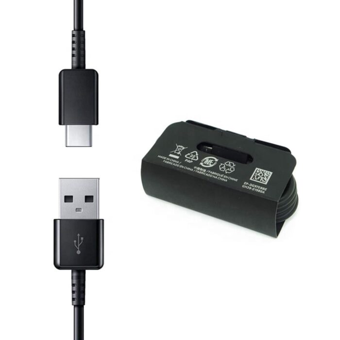 Cablu USB la Type C 480Mbps 2.1A 1m Samsung EP DG970BBE Black Bulk Packing 5