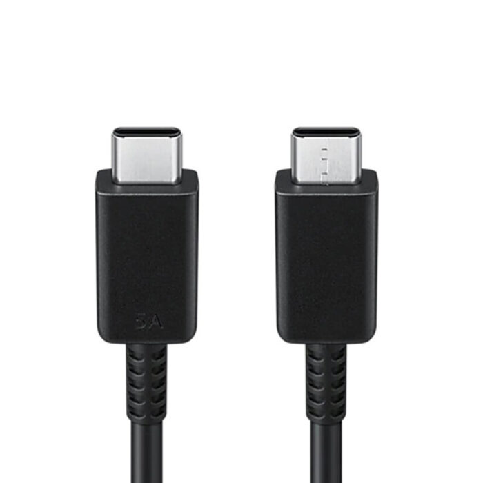 Cablu de Date USB C to Type C Super Fast Charging 5A 1m Samsung EP DN975BBEGWW Black Bulk Packing 1