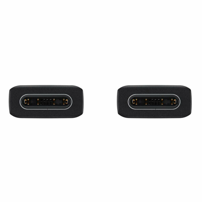 Cablu de Date USB C to Type C Super Fast Charging 5A 1m Samsung EP DN975BBEGWW Black Bulk Packing 2