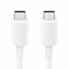 Cablu de Date USB C to Type C Super Fast Charging 5A 1m Samsung EP DN975BWEGWW White Blister Packing 2