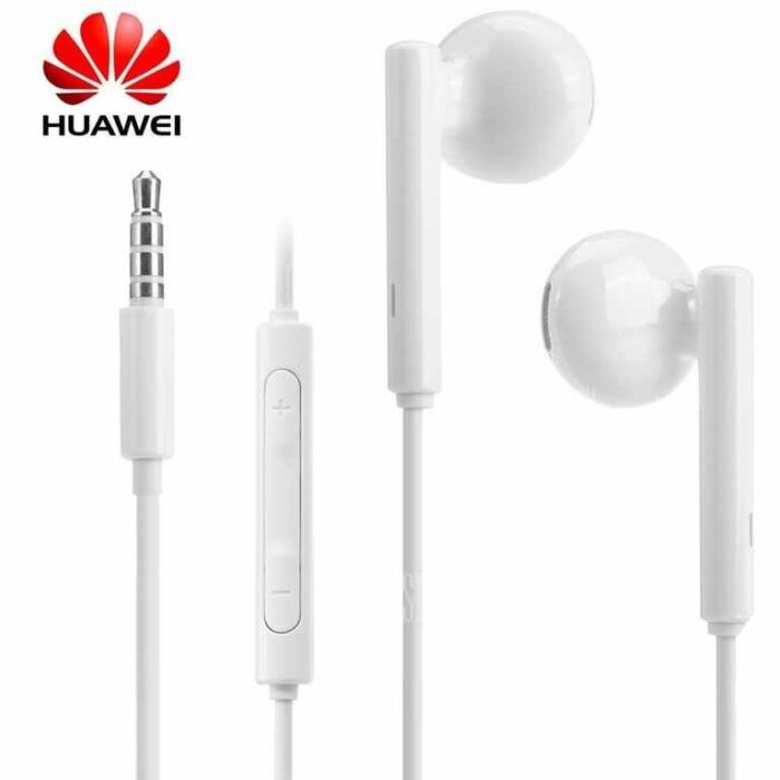 Casti Audio Jack Cu Microfon Huawei AM115 White Bulk Packing 6