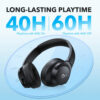 Casti Bluetooth on ear Hybrid Active Noise Cancelling Anker A3004G11 Black 3