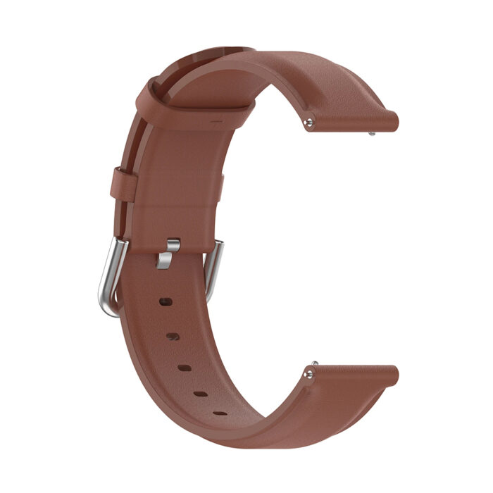 Curea pentru Huawei Watch GT 2 46mmGT 2 ProGT 3 Pro 46mmUltimate Xiaomi Watch S1 Techsuit Watchband W007PU Brown 2