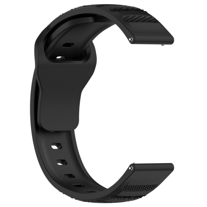 Curea pentru Huawei Watch GT 2 46mmGT 2 ProGT 3 Pro 46mmUltimate Xiaomi Watch S1 Techsuit Watchband W050 Black 3