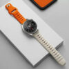 Curea pentru Huawei Watch GT 2 46mmGT 2 ProGT 3 Pro 46mmUltimate Xiaomi Watch S1 Techsuit Watchband W050 Orange 3