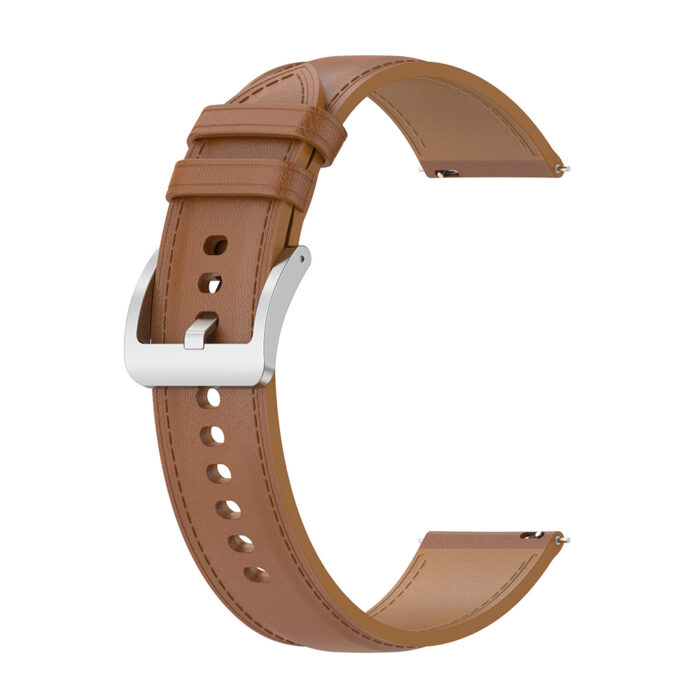 Curea pentru Samsung Galaxy Watch 45Active 2 Huawei Watch GT 3 42mmGT 3 Pro 43mm Techsuit Watchband W048 Brown