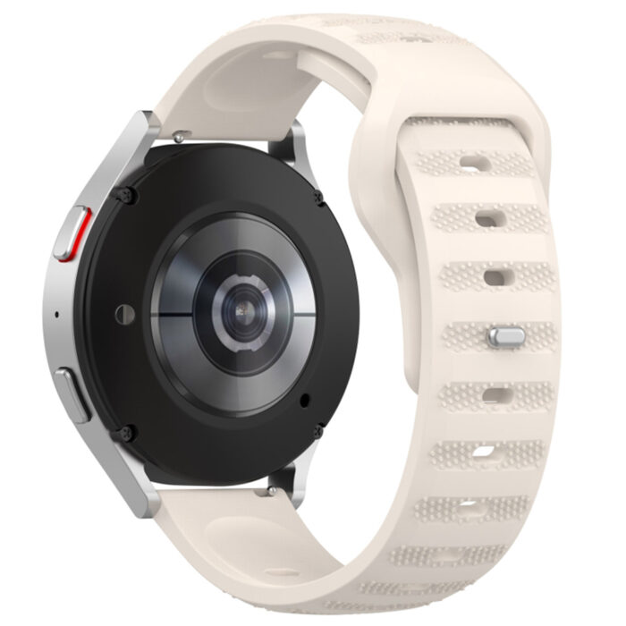 Curea pentru Samsung Galaxy Watch 45Active 2 Huawei Watch GT 3 42mmGT 3 Pro 43mm Techsuit Watchband W050 Beige 3