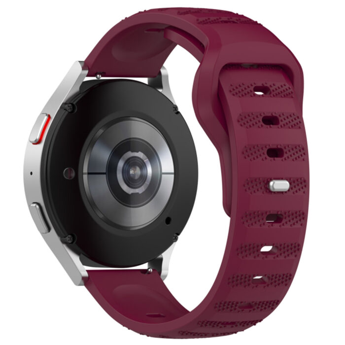 Curea pentru Samsung Galaxy Watch 45Active 2 Huawei Watch GT 3 42mmGT 3 Pro 43mm Techsuit Watchband W050 Bordeaux 2