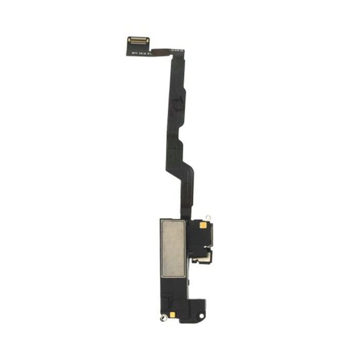 Difuzor Ureche Compatibil cu iPhone XS cu Senzor Lumina Proximitate si Banda OEM 14059 Black