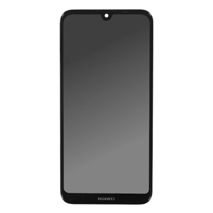 Ecran cu Touchscreen si Rama Compatibil cu Huawei Y7 2019 OEM 12407 Black