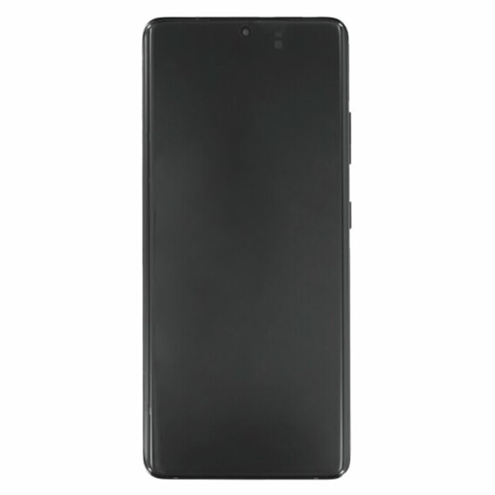 Ecran cu Touchscreen si Rama Compatibil cu Samsung Galaxy S21 Ultra 5G SM G998B Samsung 16308 Phantom Black