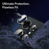 Folie Camera pentru Samsung Galaxy S24 Ultra ESR Lens Protector Tempered Glass Black 5