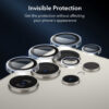 Folie Camera pentru Samsung Galaxy S24 Ultra ESR Lens Protector Tempered Glass Clear 2
