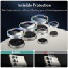 Folie Camera pentru Samsung Galaxy S24 Ultra ESR Lens Protector Tempered Glass Rhinestone 1