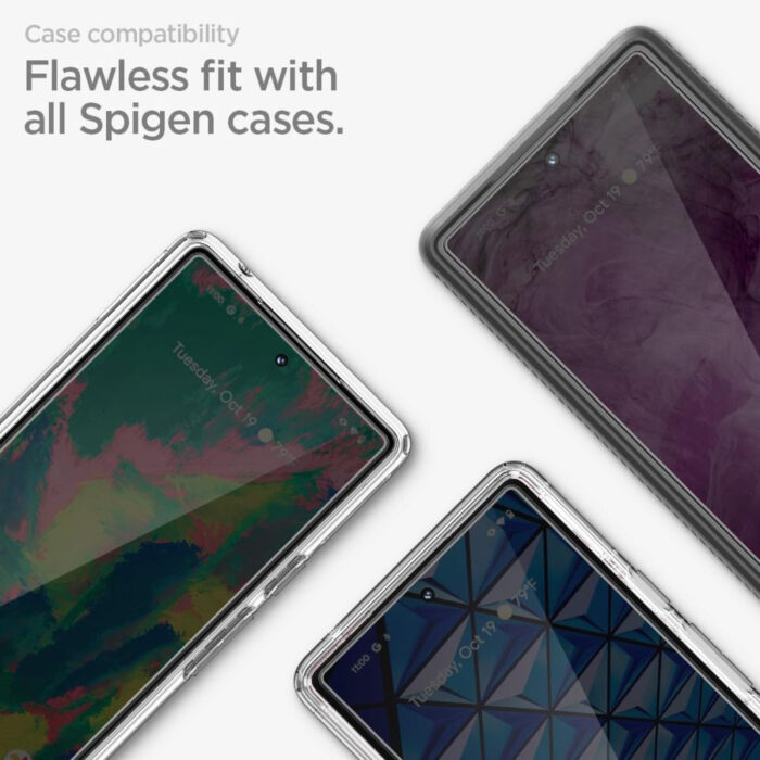 Folie pentru Google Pixel 8 Pro set 2 Spigen Glas.TR Align Master Clear 4