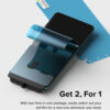 Folie pentru OnePlus 12 set 2 Ringke Dual Easy Full Clear 2