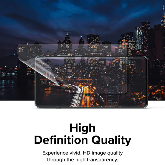 Folie pentru OnePlus 12 set 2 Ringke Dual Easy Full Clear 4